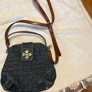 Patricia Nash denim crossbody